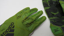 Load image into Gallery viewer, Rutgers Scarlet Knights NCAA Game Used Worn ADIDAS Adizero Camo Football Gloves