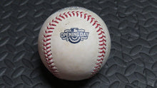 Load image into Gallery viewer, 2017 Nolan Arenado Colorado Rockies Game Used MLB Baseball 2017 Opening Day Logo
