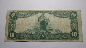 $10 1902 Dalhart Texas TX National Currency Bank Note Bill Charter #6762 FINE!