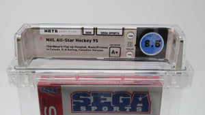 New NHL All Star Hockey '95 Sega Genesis Sealed Video Game Wata Graded 8.5 A+