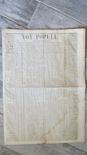 Load image into Gallery viewer, July 6, 1849 Vox Populi Lowell Newspaper Published By S.J Varney