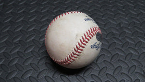 2020 Jose Iglesias Baltimore Orioles Game Used Single Baseball! 1B Hit! Braves