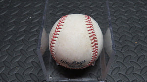 2020 Cesar Hernandez Cleveland Indians Game Used Single MLB Baseball! 1B Hit!