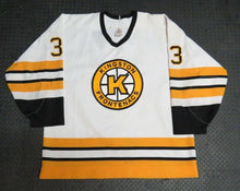 Load image into Gallery viewer, 1992-93 Craig Rivet Kingston Frontenacs Game Used Worn OHL Hockey Jersey! CHL