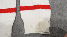 Load image into Gallery viewer, 1984 Canada Cup Michel Goulet Team Canada Game Hockey Socks HOF RARE! NHL