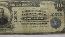 Load image into Gallery viewer, $10 1902 Ocala Florida FL National Currency Bank Note Bill Ch. #10578 F15 PMG