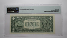 Load image into Gallery viewer, $1 2003 Radar Serial Number Federal Reserve Currency Bank Note Bill PMG UNC65EPQ