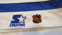 Load image into Gallery viewer, Anson Carter New York Rangers Authentic NHL Starter Hockey Jersey! Autographed!