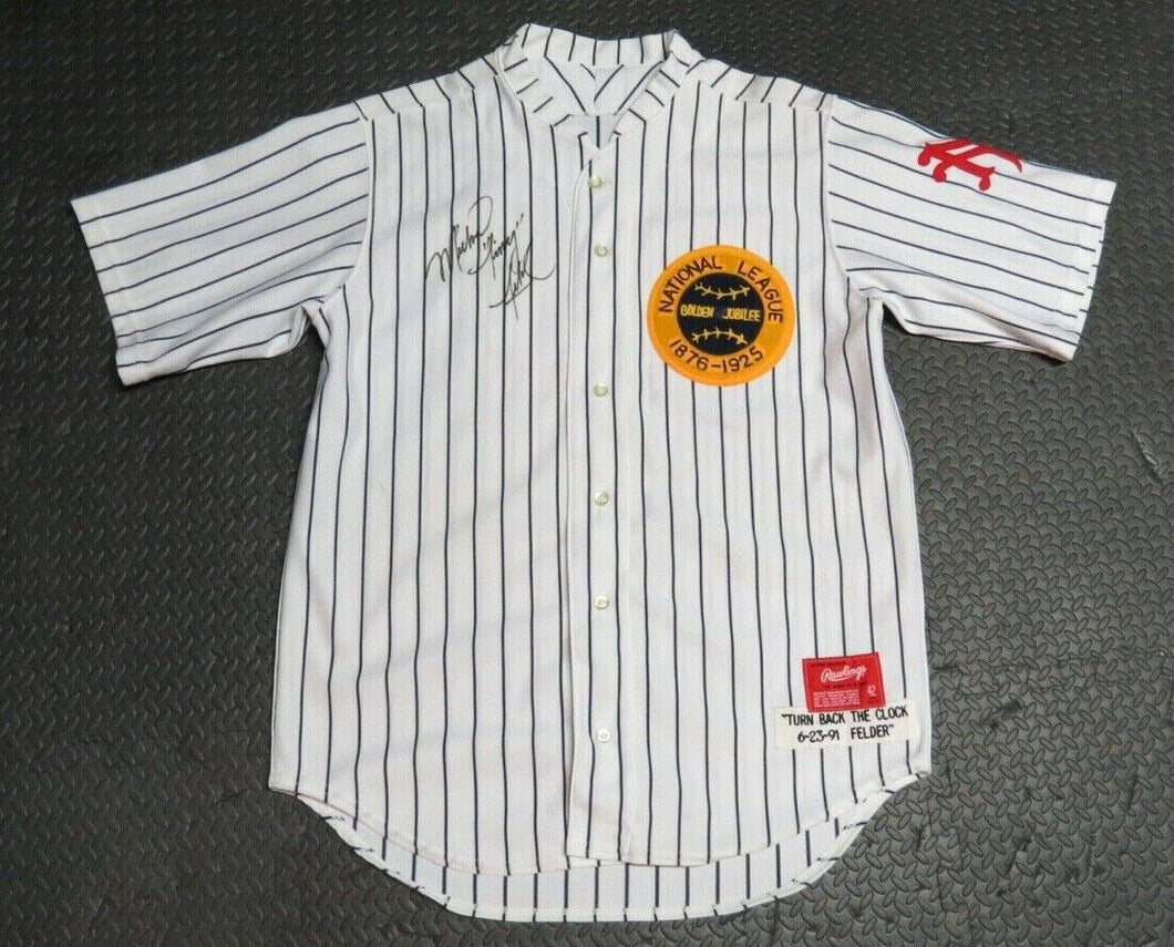 1991 Mike Felder San Francisco Giants Game Used Worn 1925 TBTC Jersey and Pants!