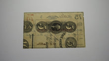 Load image into Gallery viewer, $.75 1863 Augusta Georgia GA Obsolete Currency Bank Note Bill! Augusta Insurance