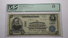 Load image into Gallery viewer, $5 1902 Cohoes New York NY National Currency Bank Note Bill #1347 PCGS Fine