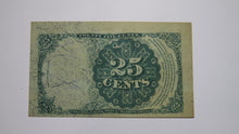 Load image into Gallery viewer, 1874 $.25 Fifth Issue Fractional Currency Obsolete Bank Note Bill! 5th XF++