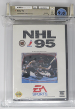 Load image into Gallery viewer, New NHL &#39;95 Sega Genesis Factory Sealed Video Game Wata Graded 9.0 Hockey