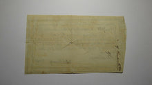 Load image into Gallery viewer, 1790 5 Shillings Connecticut Comptroller&#39;s Office Colonial Currency Note Pomeroy