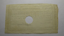 Load image into Gallery viewer, 1789 Two Pounds Connecticut Colonial Currency Interest Certificate Ralph Pomeroy