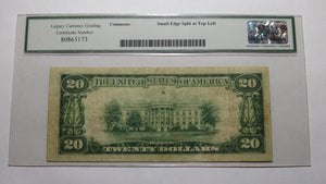 $20 1929 Salinas California CA National Currency Bank Note Bill Ch. #13380 VF20