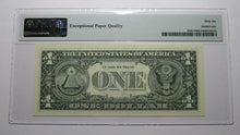 Load image into Gallery viewer, $1 2001 Repeater Serial Number Federal Reserve Currency Bank Note Bill PMG UNC66