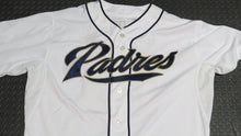 Load image into Gallery viewer, 2012 John Baker San Diego Padres Game Used Worn MLB Baseball Jersey! Good Usage!