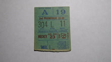 Load image into Gallery viewer, March 23, 1969 New York Rangers Vs. Boston Bruins NHL Hockey Ticket Stub