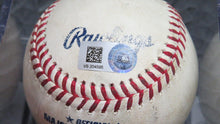Load image into Gallery viewer, 2020 Maikel Franco Kansas City Royals Walk Game Used MLB Baseball! Tyler Mahle