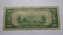 Load image into Gallery viewer, $20 1929 Ballston Spa New York NY National Currency Bank Note Bill! Ch #954 Fine