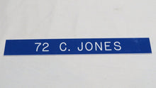 Load image into Gallery viewer, 1995 Clarence Jones St. Louis Rams Game Used NFL Locker Room Nameplate Maryland