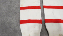 Load image into Gallery viewer, 1984 Canada Cup Michel Goulet Team Canada Game Hockey Socks HOF RARE! NHL