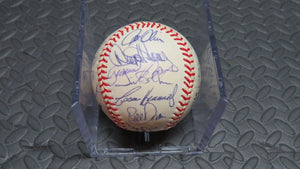 1993 Cincinnati Reds Team Signed Official NL Baseball! Sabo, Larkin, Perez! MLB