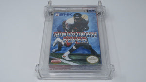 Touchdown Fever Football Nintendo NES CIB Video Game Wata Graded! Complete Game!
