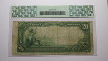 Load image into Gallery viewer, $20 1902 Atglen Pennsylvania PA National Currency Bank Note Bill #7056 F15 PCGS