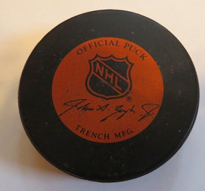 1985-92 Calgary Flames Official Ziegler Game Puck! General Tire Not Used! CGY