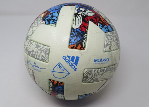 2022 Match Used New York Red Bulls MLS ADIDAS Official Soccer Ball! Great Usage