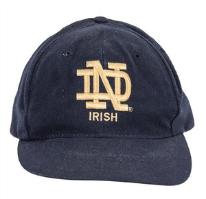 1996 Lou Holtz Notre Dame Football Game Used Worn Hat! Broke Rockne's ND Record