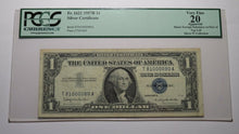 Load image into Gallery viewer, $1 1957 Fancy Serial Number Silver Certificate Currency Bank Note Bill VF20 PCGS