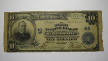 Load image into Gallery viewer, $10 1902 Ellenville New York NY National Currency Bank Note Bill Ch. #45 RARE!