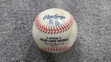 Load image into Gallery viewer, 2020 Wade LeBlanc Baltimore Orioles Strikeout Game Used Baseball! Danny Jansen
