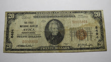 Load image into Gallery viewer, $20 1929 Avoca Pennsylvania PA National Currency Bank Note Bill! #8494 Fine RARE