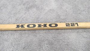 1970s Mike McEwen New York Rangers Game Used Left Handed KOHO Hockey Stick