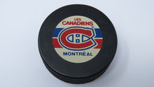 Load image into Gallery viewer, 1990&#39;s Montreal Canadiens NHL Official Collectible InGlasco Vintage Hockey Puck