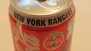 1993-94 Sealed New York Rangers NHL Stanley Cup Commemorative Coca-Cola Soda Can