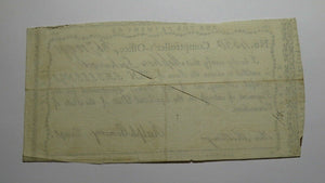 1790 10s Connecticut Comptroller's Office Colonial Currency Note Ralph Pomeroy!