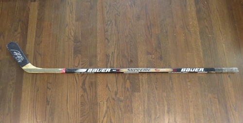 1996-97 Adam Deadmarsh Colorado Avalanche Game Used & Signed Bauer Hockey Stick