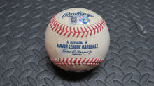 Load image into Gallery viewer, 2020 Jesus Aguilar Miami Marlins Game Used RBI MLB Baseball! Asher Wojciechowski