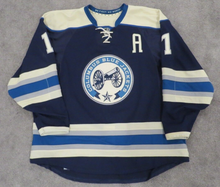 Load image into Gallery viewer, 2015-16 Brandon Dubinsky Columbus Blue Jackets NHL Game Used Worn Hockey Jersey