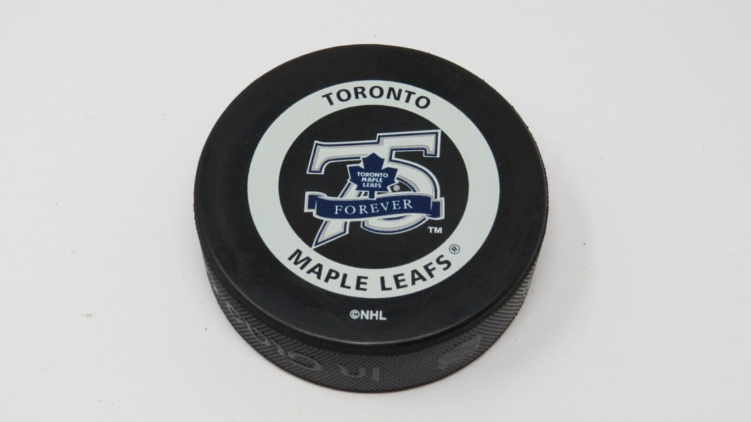 2001-02 Toronto Maple Leafs Official Bettman Game Puck Not Used! OneYear Style