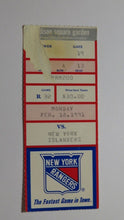 Load image into Gallery viewer, February 18, 1991 New York Rangers Vs. New York Islanders NHL Hockey Ticket Stub