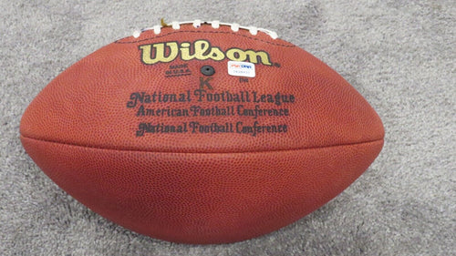 2001 Gary Anderson Minnesota Vikings Game Used Field Goal NFL Football! PSA/DNA