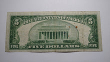 Load image into Gallery viewer, $5 1929 Circle Montana MT National Currency Bank Note Bill Charter #11101 RARE!