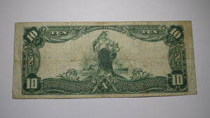 $10 1902 Bessemer Alabama AL National Currency Bank Note Bill Ch. #6961 RARE