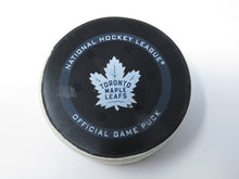 Load image into Gallery viewer, 2022 Toronto Maple Leafs Vs. Tampa Bay Lightning Game 2 Playoff Game Used Puck